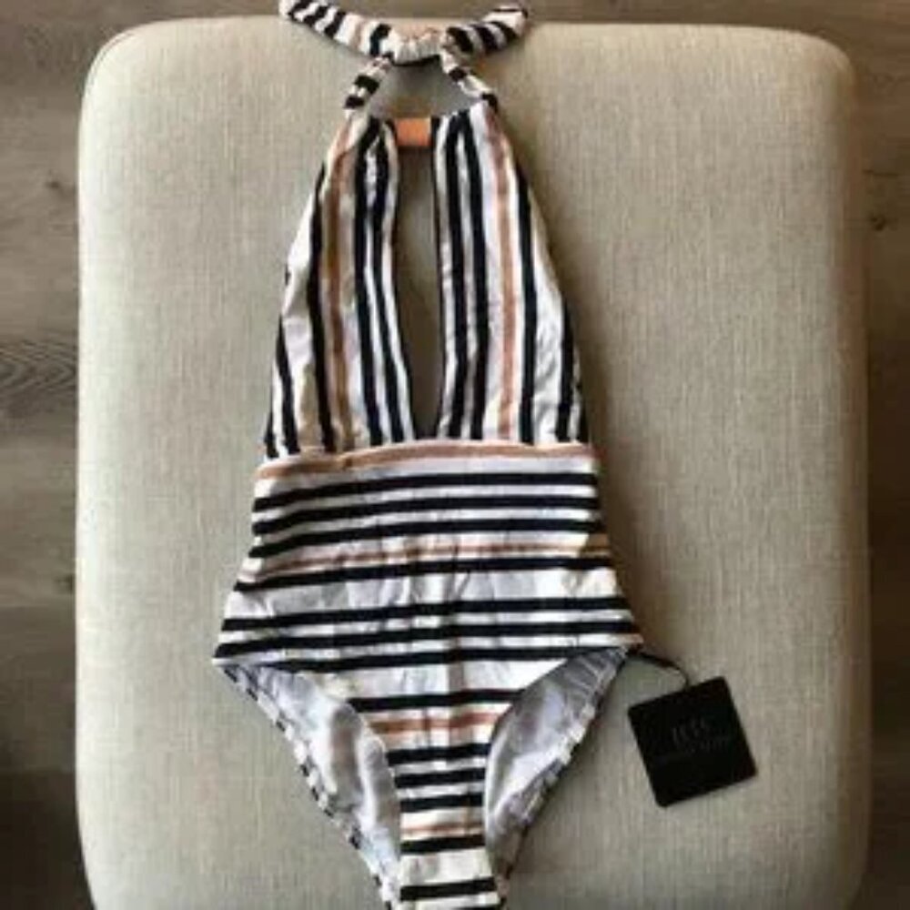 Jets Australia Vista High Neck One Piece (size 4) NWT - Picture 5 of 9
